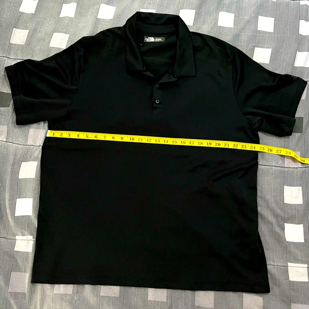The North Face black vented sport polo SixeXXL